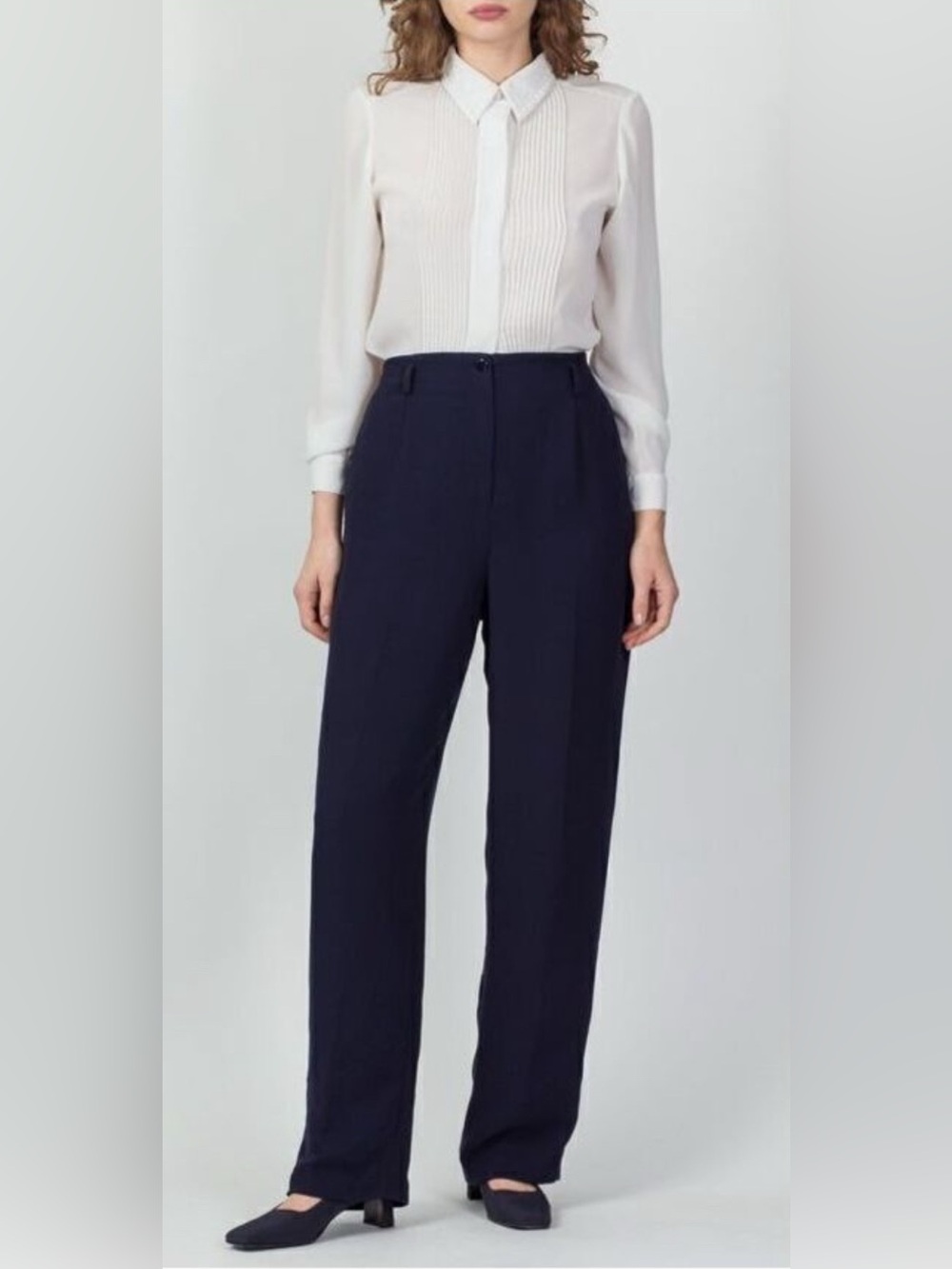 Vintage Pendleton Trousers in Navy - Size 12